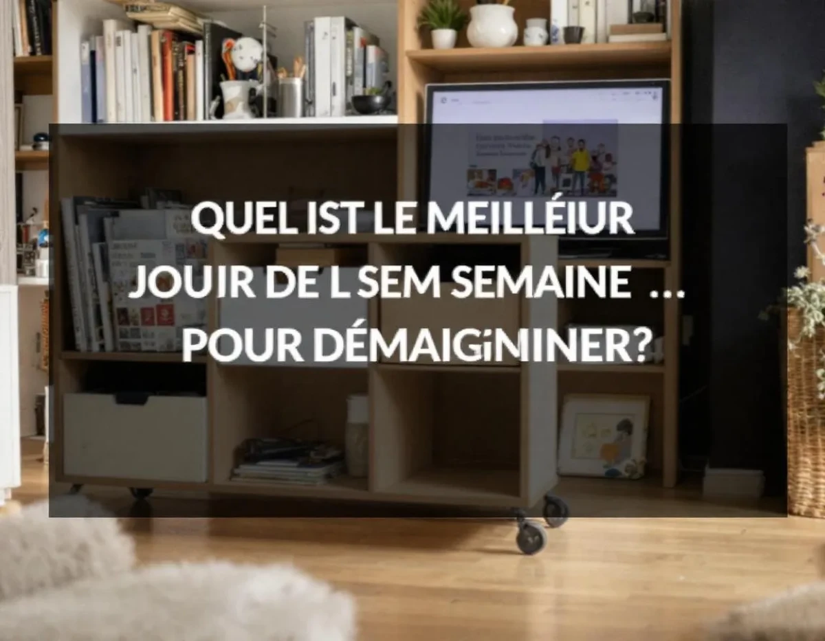Quel est le Meilleur Jour de la Semaine pour Déménager ? Conseils d'Expert Immobilier